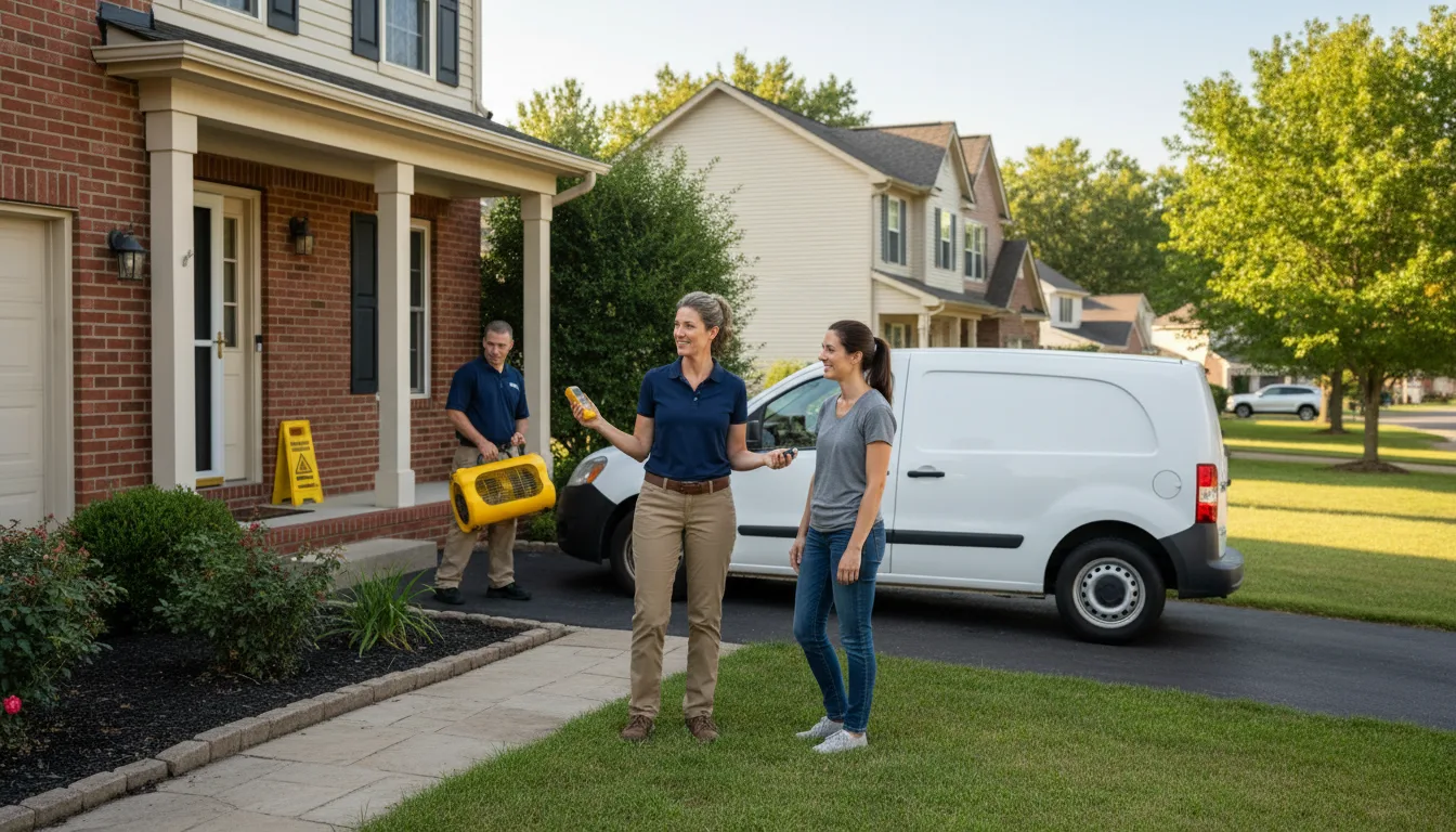 Water restoration image for Flood Water Cleanup, Removal And Restoration Services in Omaha, AR